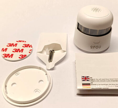 Zigbee Rauchmelder Nuos E8 Lieferumfang_1